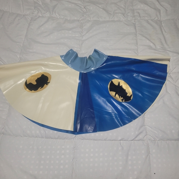 REAL LATEX by DAWNAMATRIX Alice in Wonderland Circle Skirt Sz S - Picture 5 of 9